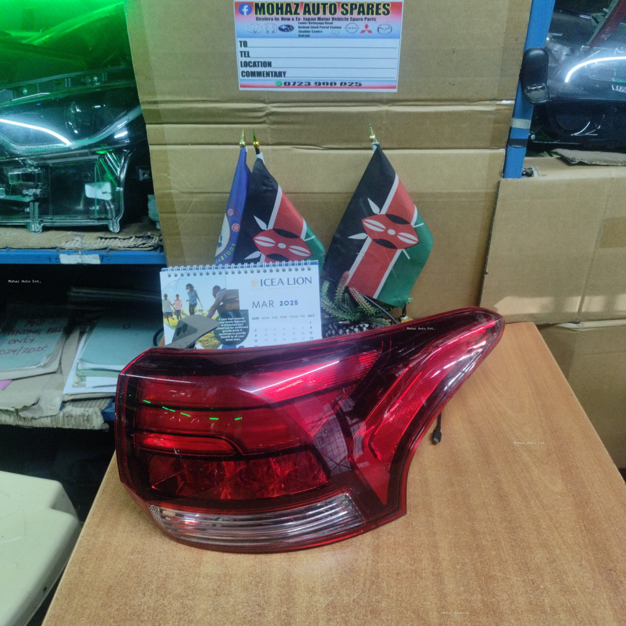 Outlander 2018 Taillight